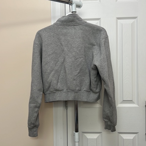 Aritzia TNA Grey Half Zip - Picture 10 of 10